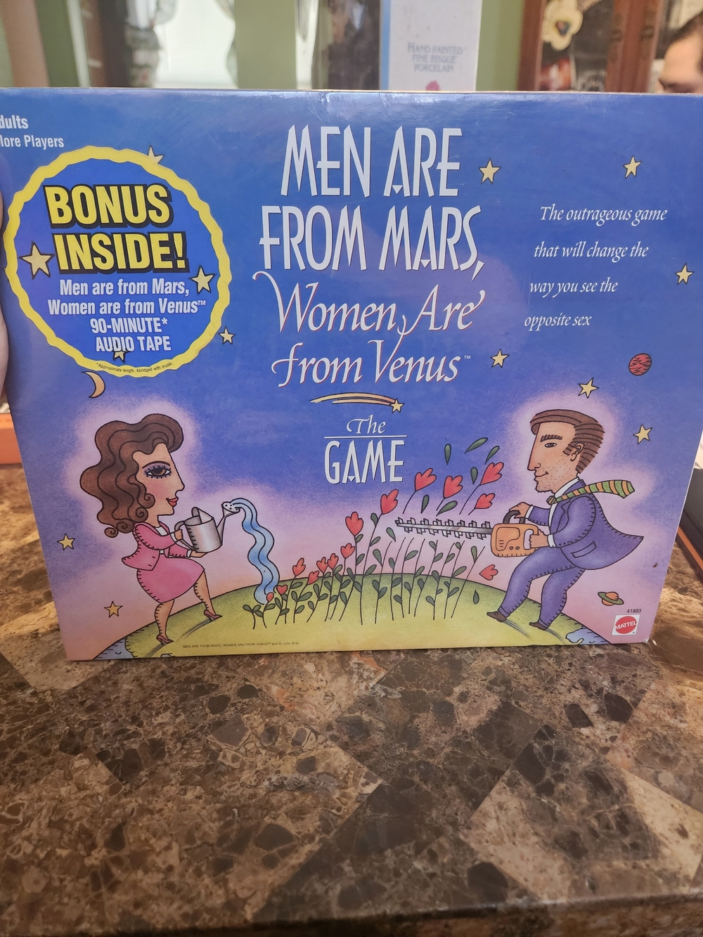 Men Are From Mars, Women Are From Venus Board Game - Blue by Mattel